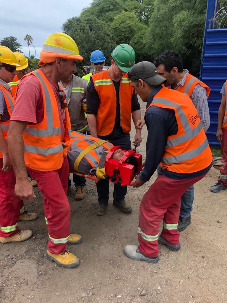 Equipo en jornada de formación preventiva